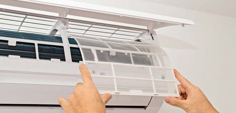 فیلترهای کولر گازی را تعویض کنید