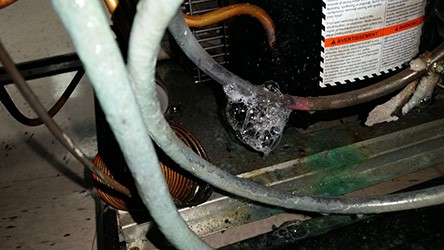 شناسایی نشتی گاز یخچال