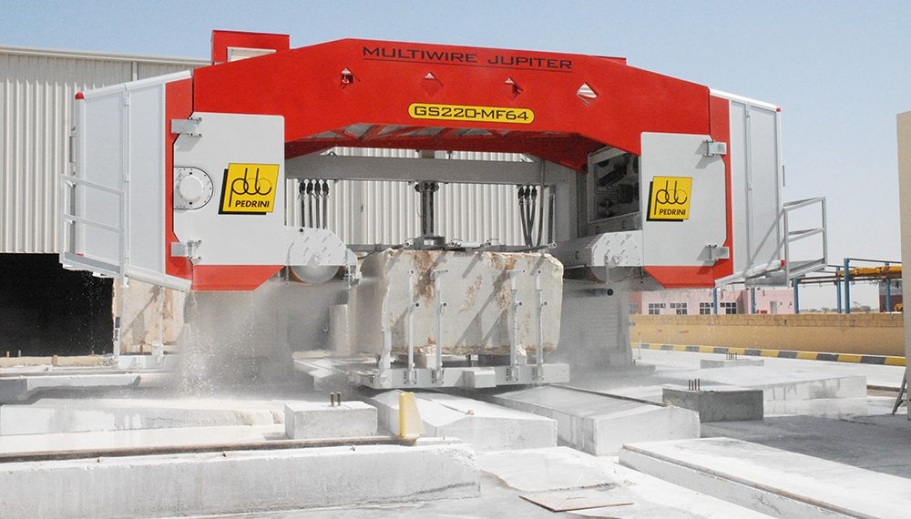 برش سنگ مرمر با کاتر مولتیوایر