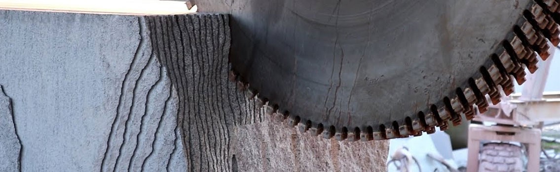 برش سنگ مرمر با اره سنگبری