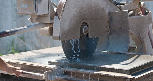 برش سنگهای اسلب طبیعی