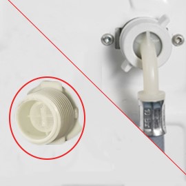 شیر ورودی آب درست نصب نشده است