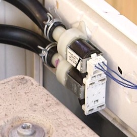 شیر برقی ماشین لباسشویی خراب شده است