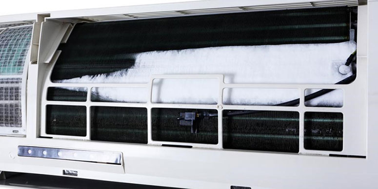 یخ زدن کویلهای اواپراتور