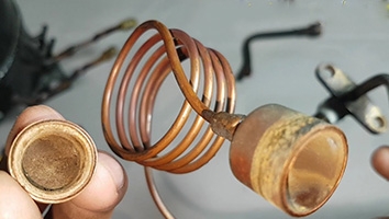 عملکرد لوله مویین در سیستم تبرید